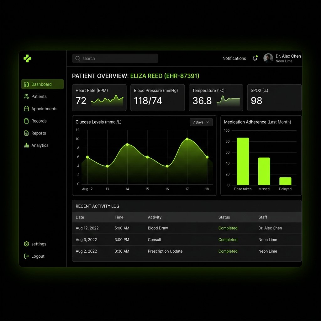 EHR Dashboard Overview